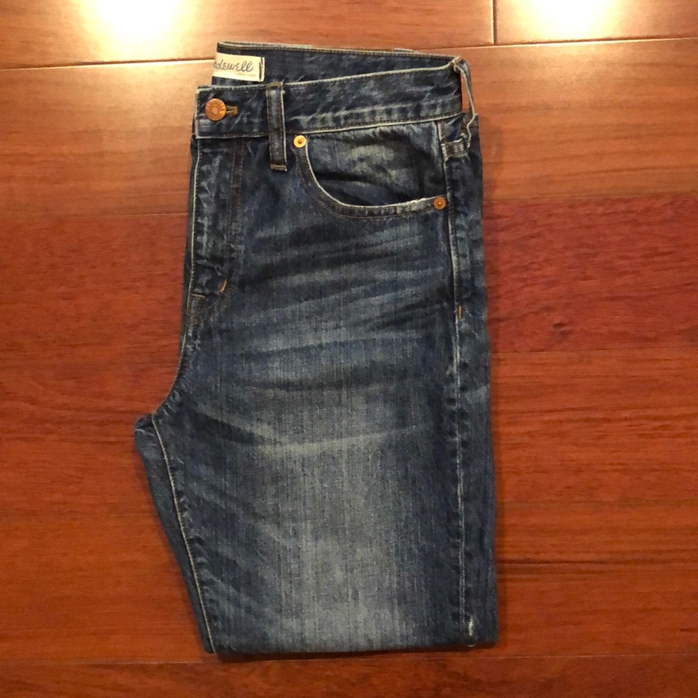Madewell Straight Leg Crop Sz 27